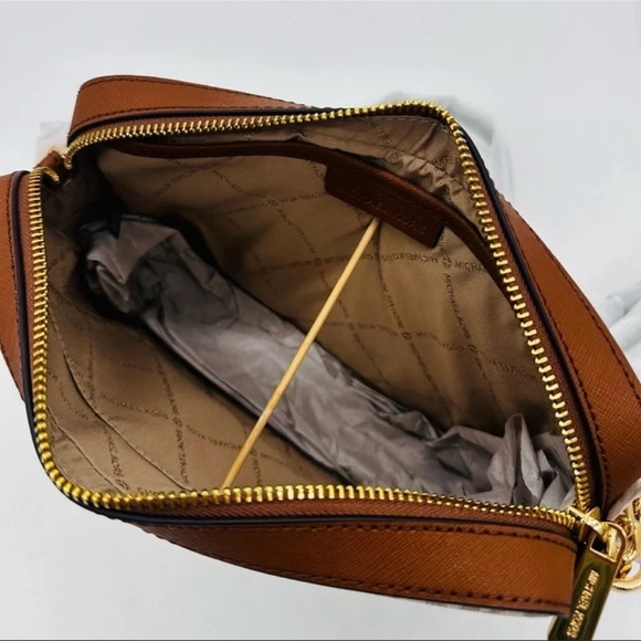 Michael Kors Large EW Crossbody Bag & Large Trifold Wallet Brown | BUNDLE DEAL - Picture 6 of 13